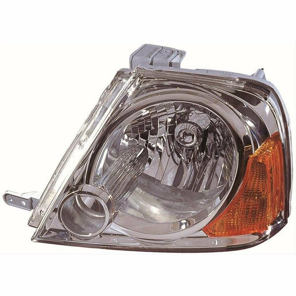 Geared2Golf Combination Type Left Hand Headlamp Lens & Housing for 2004-2006 Suzuki Xl-7 GE2452014